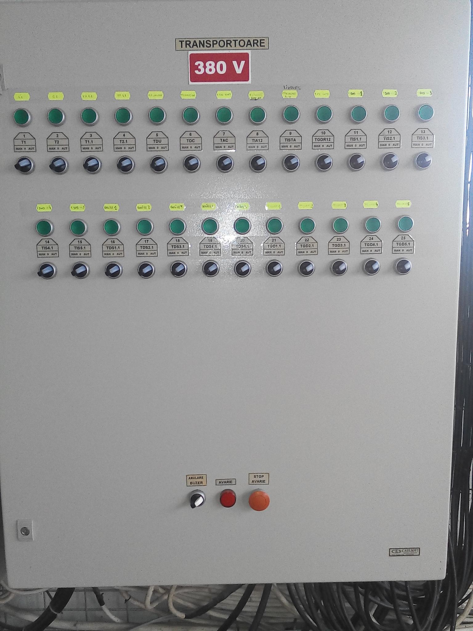 Click to enlarge comanda electronica instalatii hidraulice complexe, echipamente de compensare automata a puterii reactive